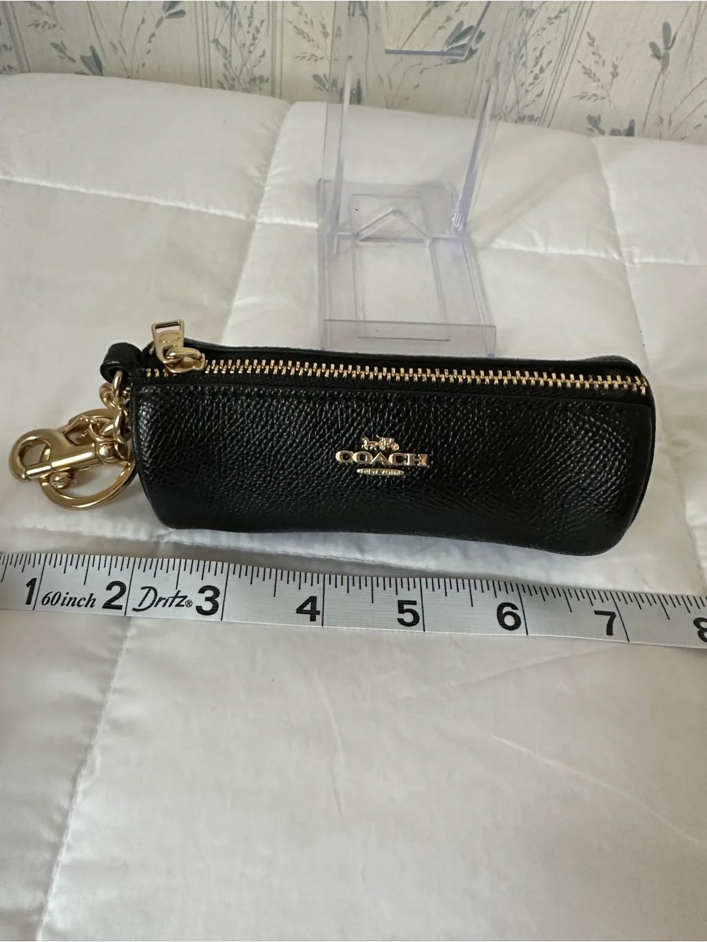 Coach pouch keychain